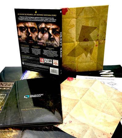 HEAVY RAIN BOX PUDEŁKO + PLAKAT ARTBOOK ORIGAMI