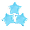 BALON FOLIOWY GWIAZDA JASNONIEBIESKI 9 cali 3szt
