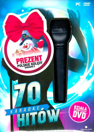 KARAOKE 70 HITÓW + KOLĘDY Z MIKROFONEM