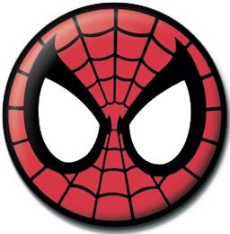 PRZYPINKA SPIDERMAN EYES 2,5cm