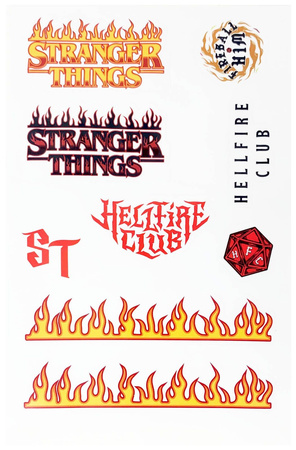 STRANGER THINGS HELLFIRE CLUB NAKLEJKI NA LAPTOPA