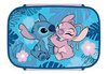 Śniadaniówka z przegrodami + bidon STITCH – zestaw do szkoły butelka lilo