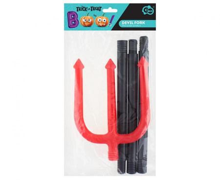 TRÓJZĄB WIDŁY SKŁADANE STRÓJ DIABEŁ 17x114cm