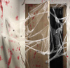 PAJĘCZYNA 200g SIEĆ GIGANT XXL DUŻA DEKORACJA HALLOWEEN + 10 PAJĄKÓW