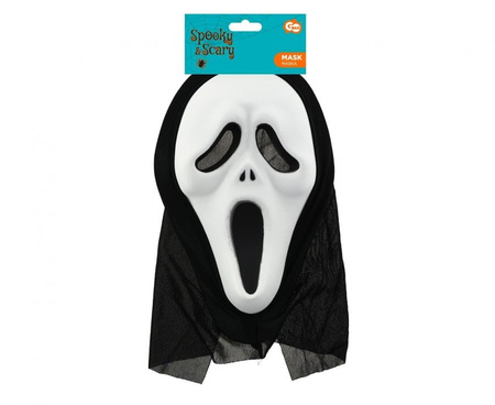 MASKA PIANKOWA KRZYK HALLOWEEN KARNAWAŁ