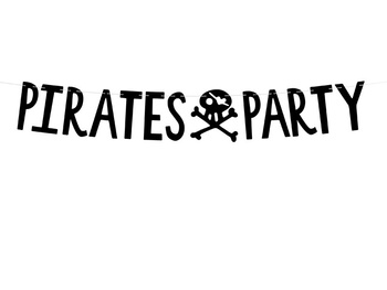 GIRLANDA PIRAT IMPREZA PIRACKA PIRATES PARTY