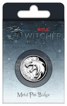 METALOWA PRZYPINKA WIEDŹMIN THE WITCHER