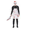 ZAKRWAWIONY FARTUCH KUCHARZ ZOMBIE HALLOWEEN