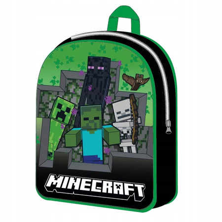 PLECAK PRZEDSZKOLNY MINECRAFT WOREK TORBA NA ŚNIADANIE PIÓRNIK TUBA ZESTAW
