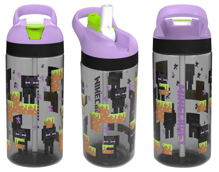 ZESTAW MINECRAFT BIDON ENDERMAN + 2x POJEMNIK CREEPER TNT