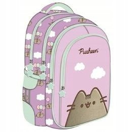 PLECAK 4 KOMOROWY PUSHEEN THE CAT VIOLET ST MAJEWSKI