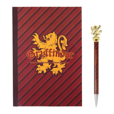NOTES + DŁUGOPIS HARRY POTTER GRYFFINDOR