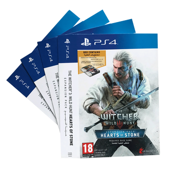 ORYGINALNA OBWOLUTA WIEDŹMIN SERCA Z KAMIENIA EN PS4