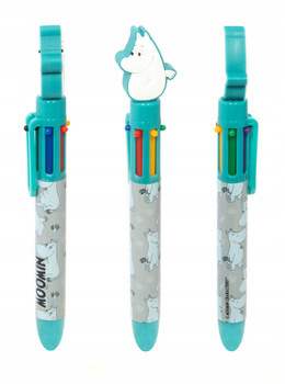 DŁUGOPIS WIELOKOLOROWY MUMINKI ORYGINALNY 1 SZT LUZEM