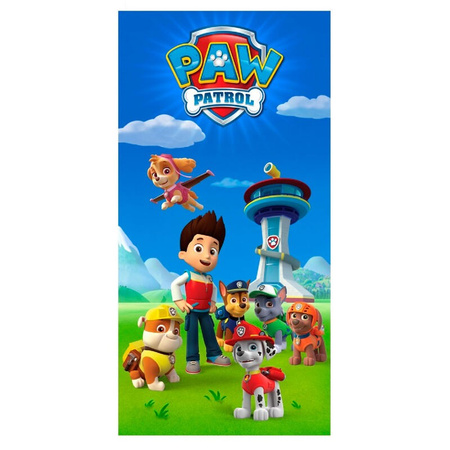 RĘCZNIK PSI PATROL PLAŻOWY KĄPIELOWY 70x140cm SZYBKOSCHNĄCY