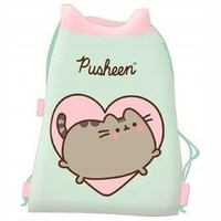 WOREK TORBA NA BUTY PUSHEEN THE CAT MIĘTOWY ST MAJEWSKI