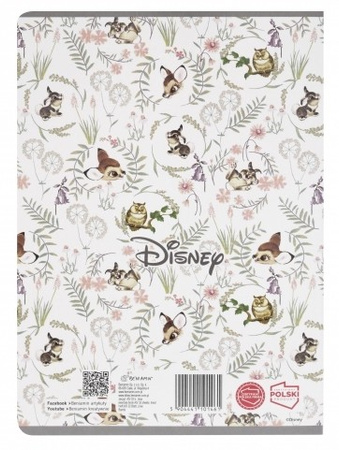 ZESZYT W LINIĘ BAMBI I ZWIERZĄTKA 32k JELONEK DISNEY