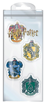 ZESTAW 4x GUMKA DO MAZANIA HARRY POTTER HERBY