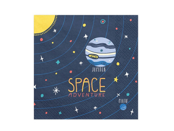 SERWETKI KOSMOS RAKIETA UKŁAD SŁONECZNY