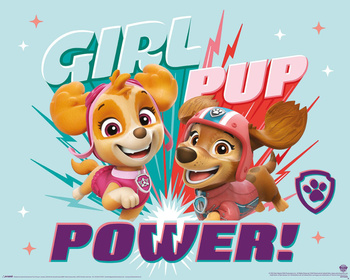 PLAKAT PSI PATROL GIRL PUP SKYE EVEREST 50x40cm