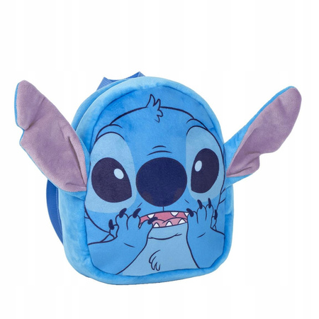 PLECAK PRZEDSZKOLNY JEDNOKOMOROWY LILO I STITCH PLUSZOWY Z USZAMI CERDA
