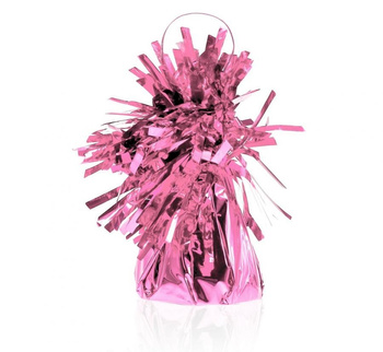 CIĘŻAREK OBCIĄŻNIK DO BALONÓW URODZINOWY RÓŻ