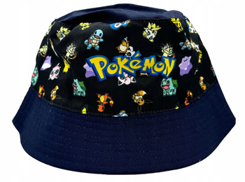 KAPELUSZ POKEMON LOGO PIKACHU POSTACI CZAPKA RYBAKA 56