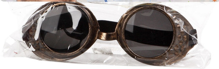 OKULARY NA GUMCE STEAMPUNK COSPLAY DO STROJU