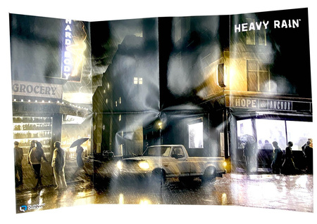 HEAVY RAIN BOX PUDEŁKO + PLAKAT ARTBOOK ORIGAMI