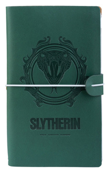 SKÓRZANY NOTES HARRY POTTER SLYTHERIN PAMIĘTNIK NOTATNIK