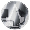 OFICJALNE LUSTRO Z LOGO ASSASSIN'S CREED OKRĄGŁE 35cm