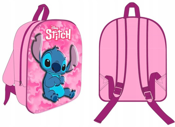Plecak do przedszkola 3D dla dziewczynki mały przedszkolny Stitch Stich