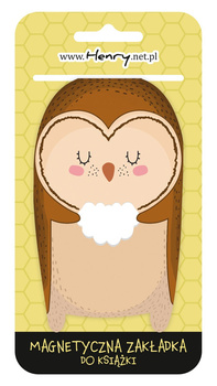 ZAKŁADKA MAGNETYCZNA DO KSIĄŻKI SOWA