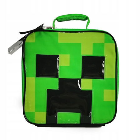 TORBA TERMICZNA MINECRAFT CREEPER ŚNIADANIÓWKA LUNCH BAG ASTRA