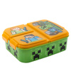 ŚNIADANIÓWKA LUNCHBOX MINECRAFT CREEPER Z PRZEGRODAMI