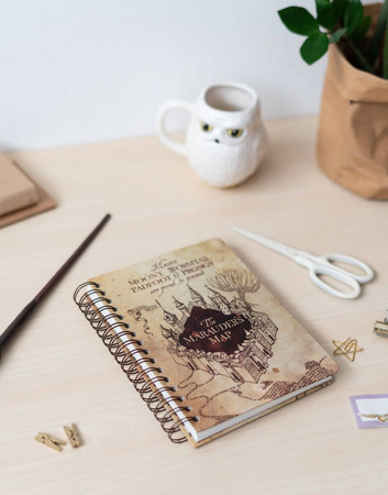 KOŁONOTES HARRY POTTER MAPA HUNCWOTÓW ZESZYT