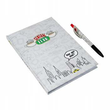 NOTES + DŁUGOPIS FRIENDS CENTRAL PERK PRZYJACIELE