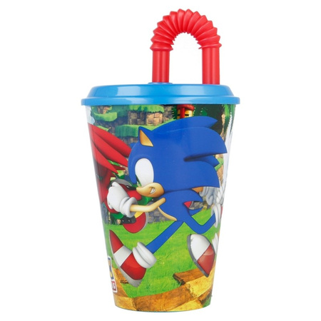 SONIC KUBEK Z RURKĄ KNUCKLES MILES