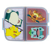 ZESTAW BIDON + ŚNIADANIÓWKA POKEMON Z PRZEGRODAMI PIKACHU DO SZKOŁY