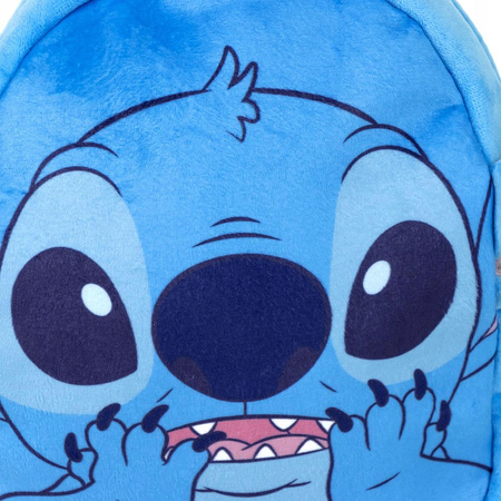 PLECAK PRZEDSZKOLNY JEDNOKOMOROWY LILO I STITCH PLUSZOWY Z USZAMI CERDA