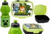 Zestaw Śniadaniówka Bidon butelka szkolna lunch box Minecraft niekapek