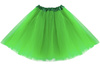 STRÓJ SPÓDNICZKA TIULOWA ZIELONA 40cm KOSTIUM PRZEBRANIE TUTU