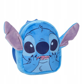 PLECAK PRZEDSZKOLNY JEDNOKOMOROWY LILO I STITCH PLUSZOWY Z USZAMI CERDA