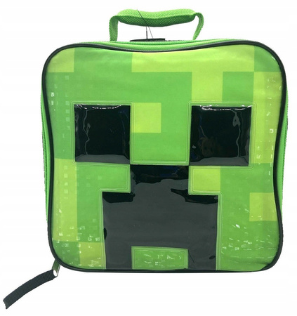 TORBA TERMICZNA MINECRAFT CREEPER ŚNIADANIÓWKA LUNCH BAG ASTRA