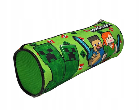 PIÓRNIK MINECRAFT STEVE ALEX CREEPER TUBA 22 x 8 cm