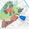 WIELORAZOWA KOLOROWANKA WODNA PIKSELE MINECRAFT