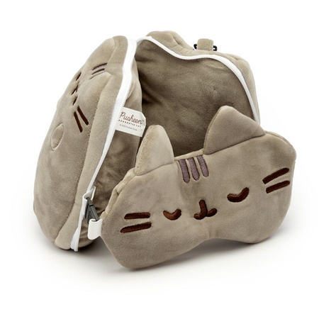 KOT PUSHEEN MASKOTKA PODUSZKA Z OPASKĄ PODRÓŻNA