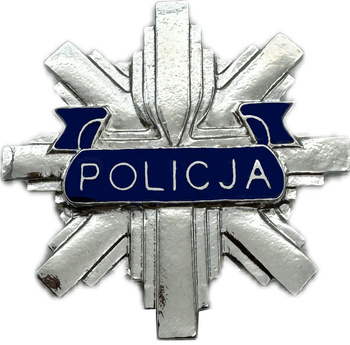 ODZNAKA POLICJANTA METALOWA POLSKA POLICJA