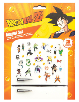 DRAGON BALL MAGNESY NA LODÓWKĘ 30szt ORYGINALNE
