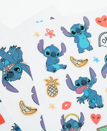 DISNEY STITCH NAKLEJKI NA LAPTOPA 4 ARKUSZE